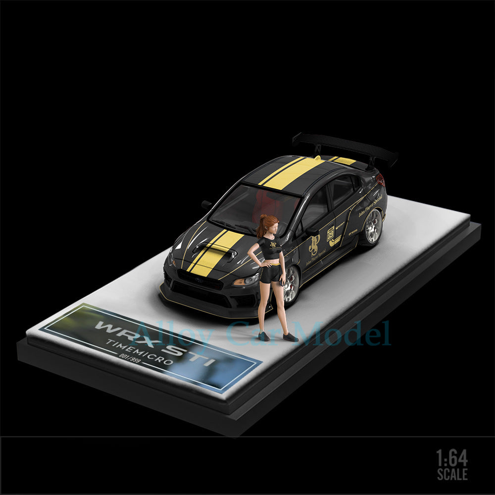 TimeMicro 1:64 Subaru WRX STI Marlboro JPS Livery Die MODCOLS
