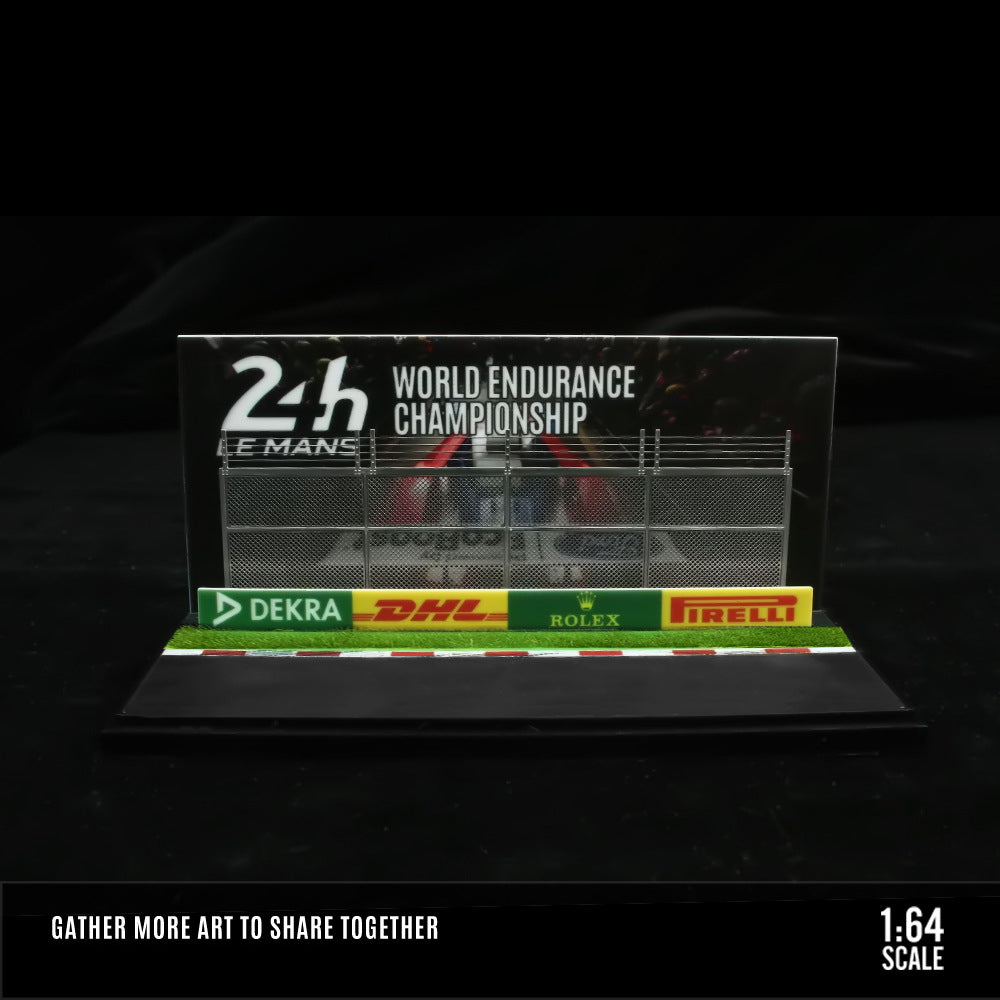 MoreArt 1:64 Le Mans Lighted Racing Diorama – Modular Garage Display MODCOLS