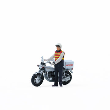 MoreArt 1:64 Tribute to Classic Hong Kong Traffic Police Motorcycle Figure MODCOLS