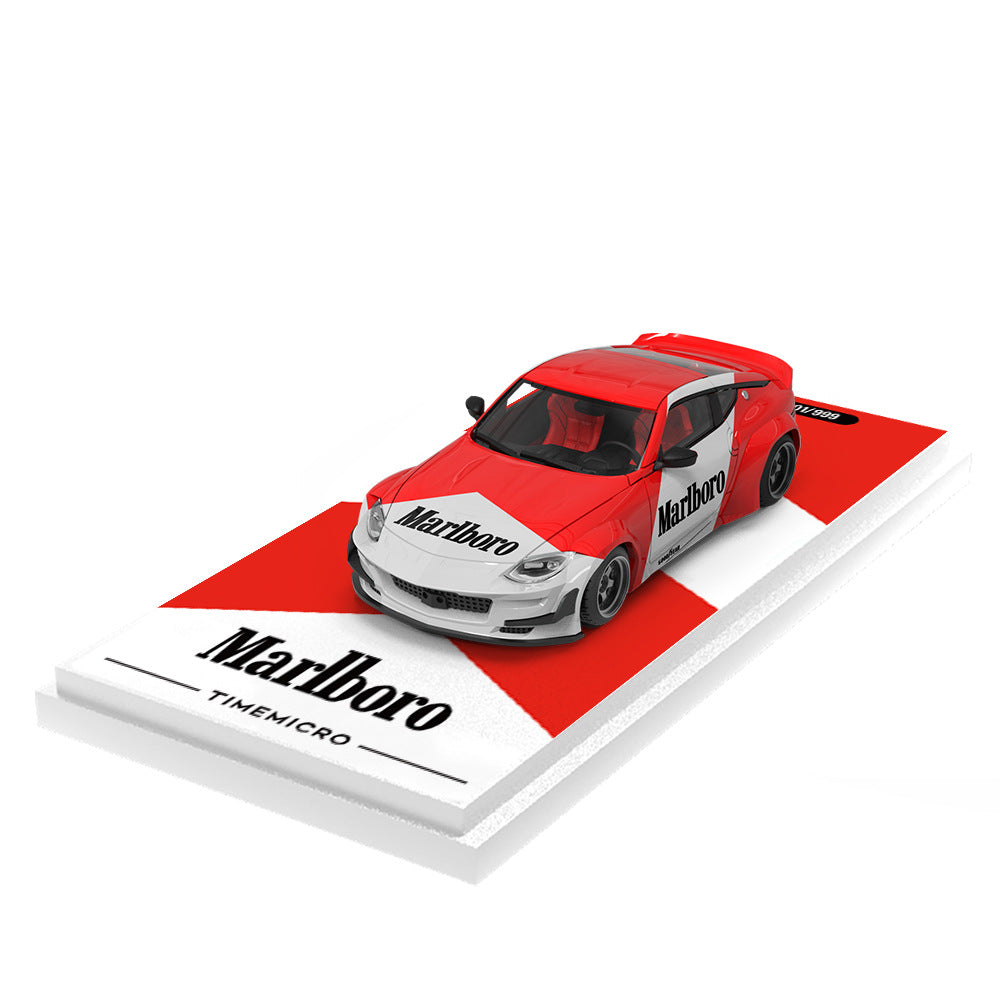 TM 1:64 Nissan 400Z Shell & Marlboro Edition Diecast Car Model