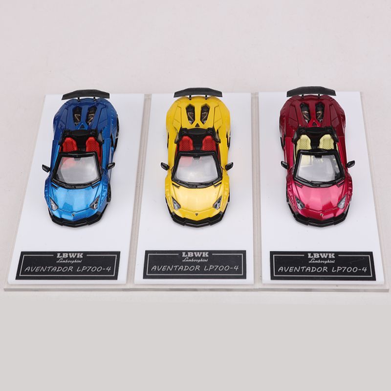 RM Rhino 1:64 Lamborghini Aventador LP700 4 Roadster Diecast Model MODCOLS