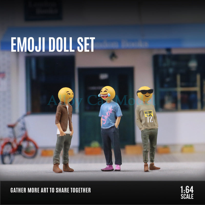 MoreArt 1:64 Meme Figurine Set Resin Collectible Model MODCOLS