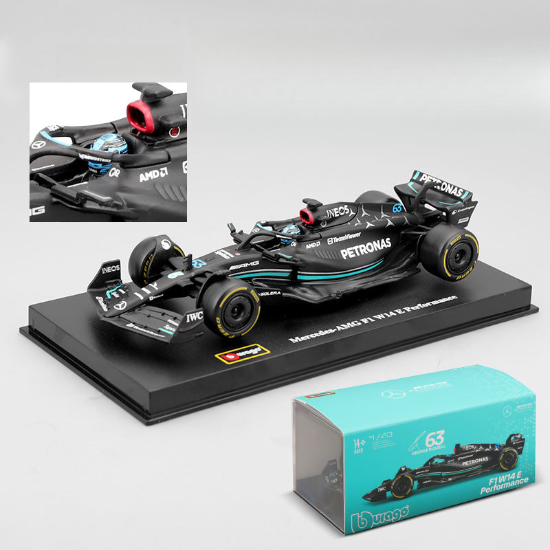 Bburago 1:43 Mercedes AMG F1 W14 2023 Diecast Model Car MODCOLS