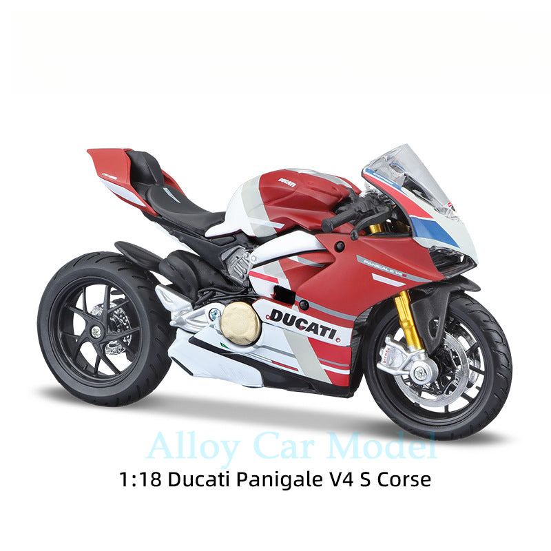 Maisto 1:18 Kawasaki & Ducati Street Bike Die cast Motorcycle Model MODCOLS