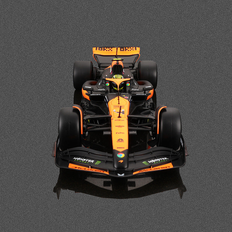 Bburago 1:24 2024 Miami MCL38 McLaren F1 Diecast Model Formula 1 Collectible Car MODCOLS