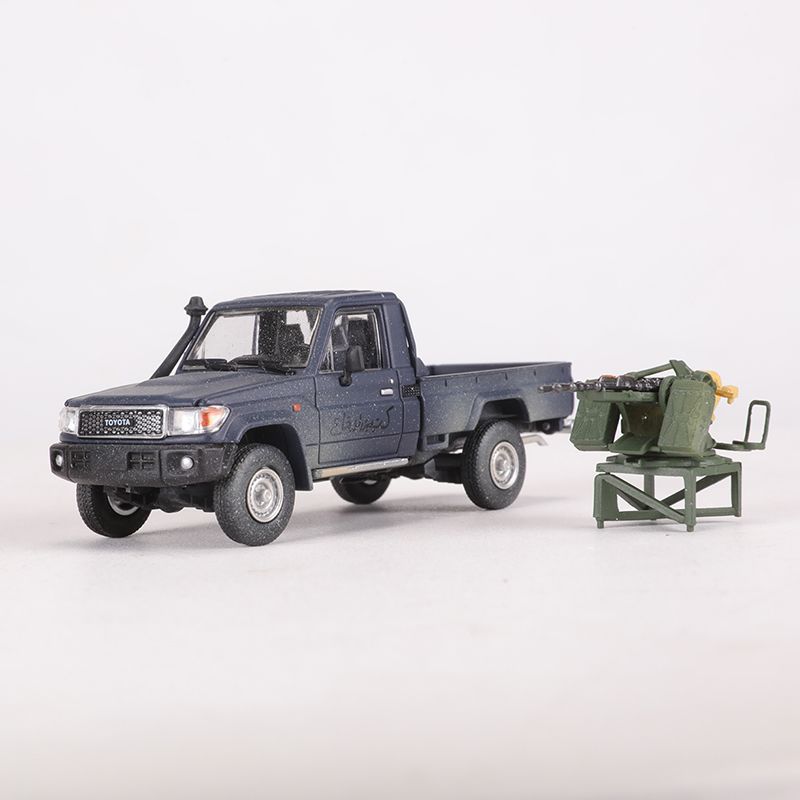 Hobby Fans 1:64 Toyota Land Cruiser LC79 War Pickup Diecast Model MODCOLS