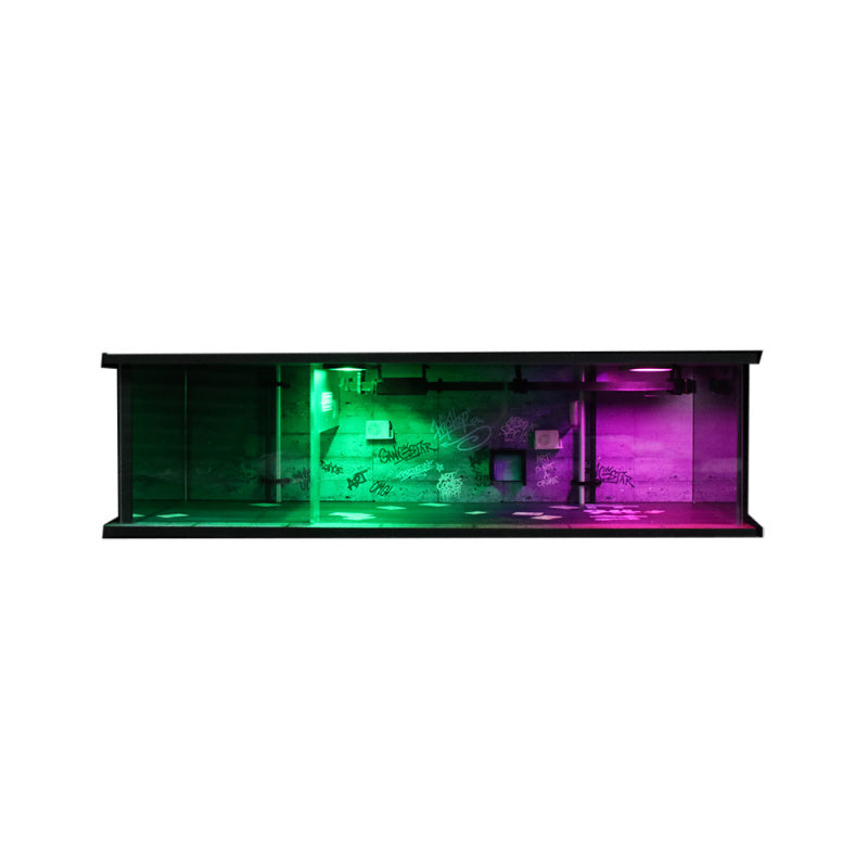 MoreArt 1:64 Cyberpunk Series 01 Lighted Diorama Scene MODCOLS