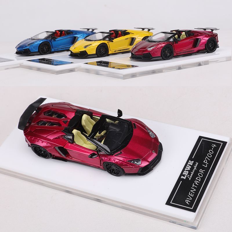 RM Rhino 1:64 Lamborghini Aventador LP700 4 Roadster Diecast Model MODCOLS
