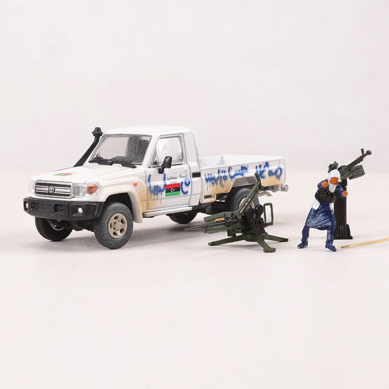 Rhino Model 1:64 Toyota LC79 Armored Pickup Diecast Collectible MODCOLS