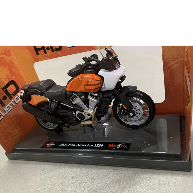 Maisto 1:18 Harley Davidson 2018 CVO Breakout Springer Die cast Motorcycle Model with Base MODCOLS