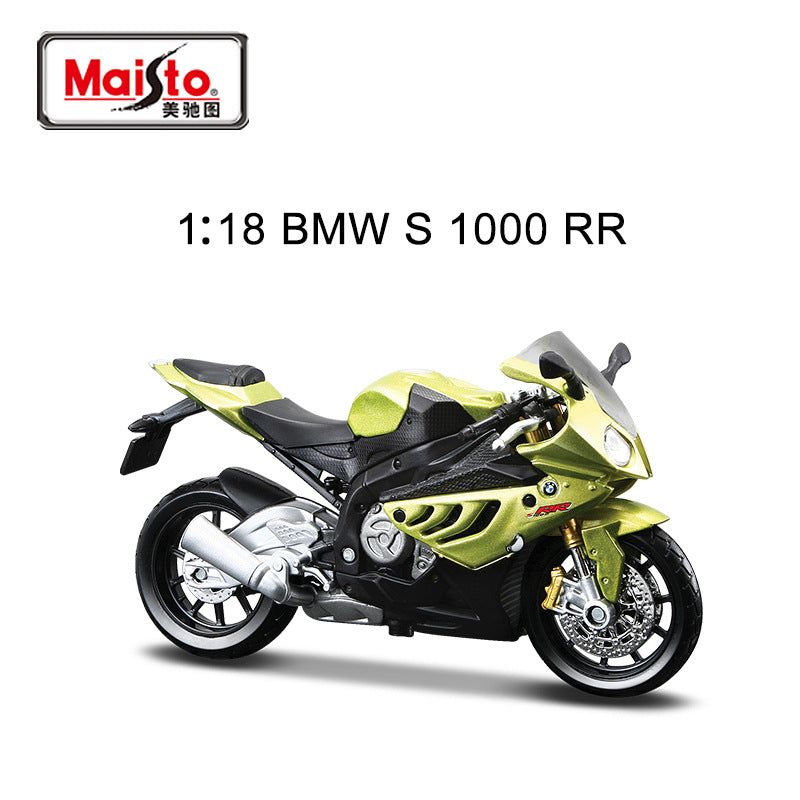 Maisto 1:18 Kawasaki / Ducati / BMW Motorcycle Diecast Model MODCOLS