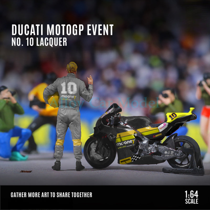 MoreArt 1:64 Ducati MOTOGP No.10 Rider Figure Resin Set MODCOLS