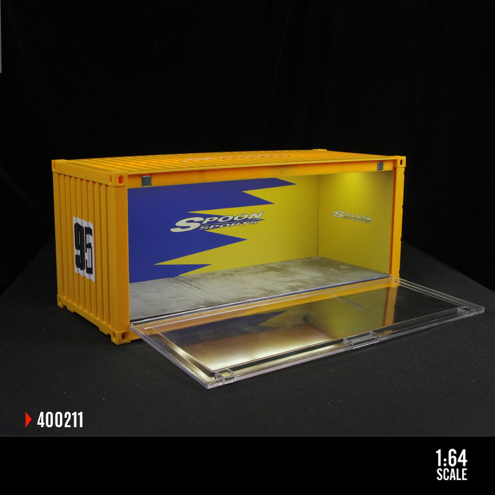 MoreArt Container Scenario – Coca Cola & Spoon Lighted Diorama MODCOLS