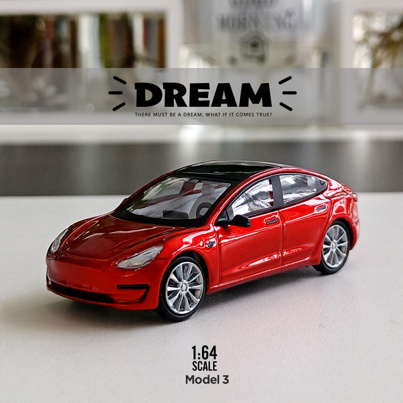 Dream 1:64 Tesla Concept Car Diecast Model MODCOLS