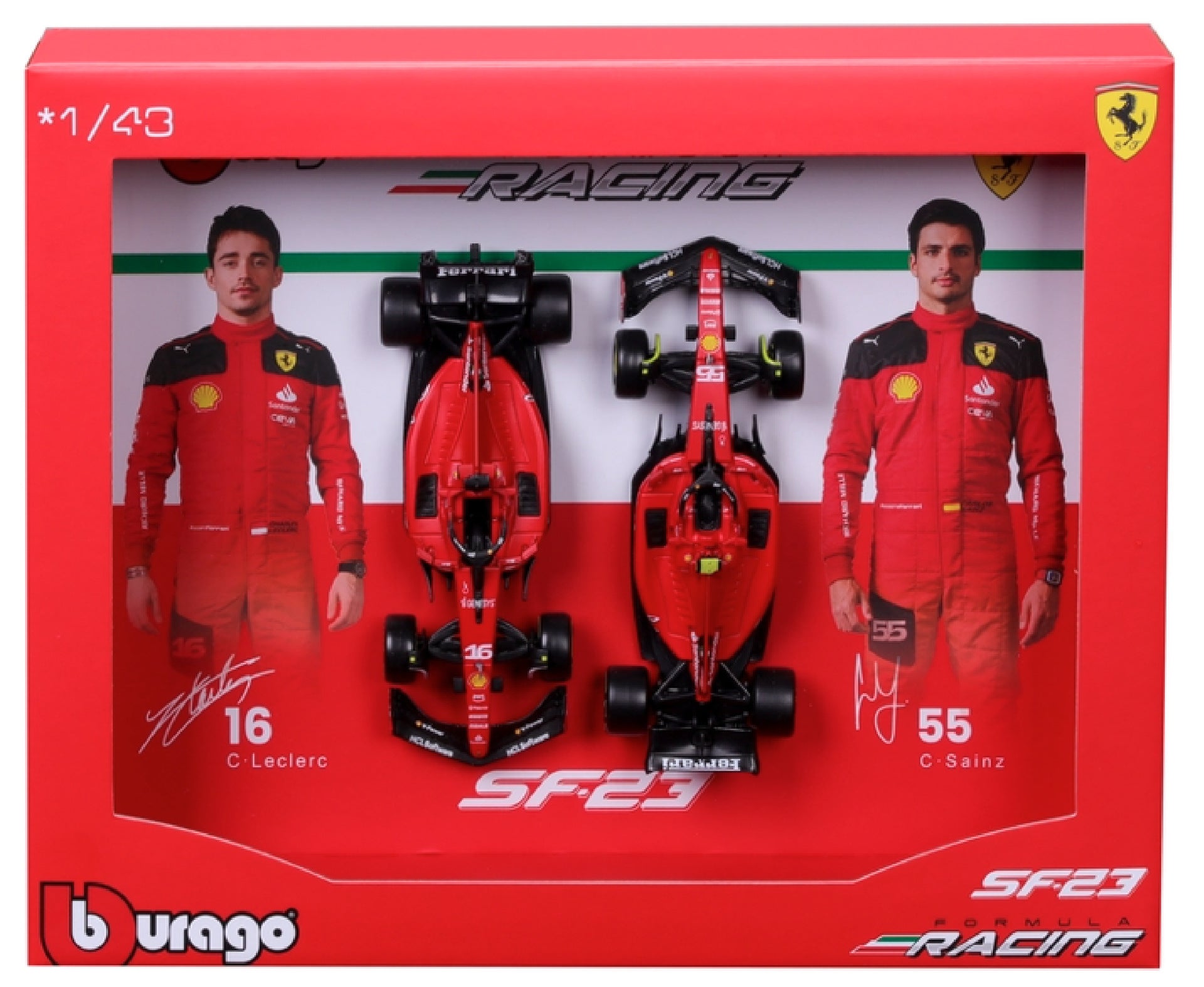 Bburago 1:43 F1 Diecast Car Models MODCOLS