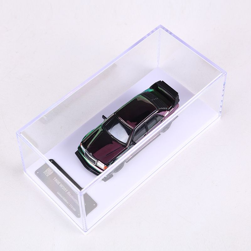 DCM 1:64 Mercedes Benz 190E W201 Electroplated Custom Diecast Car MODCOLS