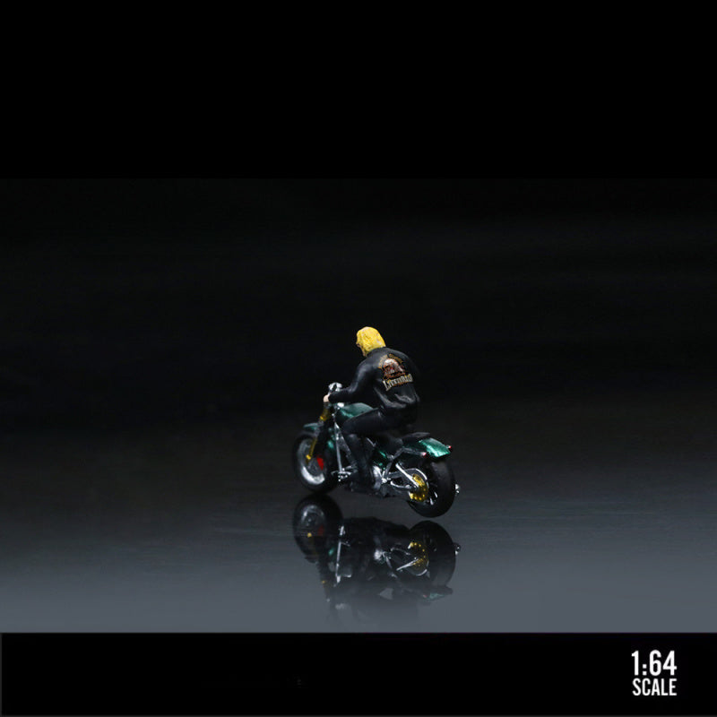 MoreArt 1:64 Harley Biker Gang Resin Figure Model MODCOLS