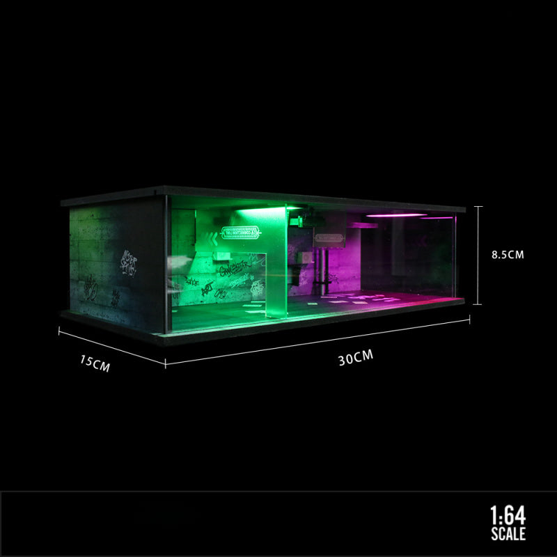 MoreArt 1:64 Cyberpunk Series 01 Lighted Diorama Scene MODCOLS