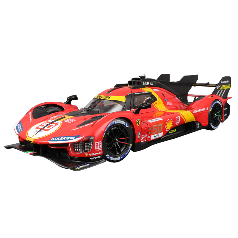 Bburago 1:18 Ferrari Le Mans 499P Ye Yifei No. 83 Die cast Car Model MODCOLS
