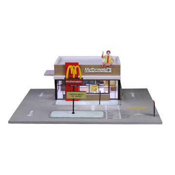 MoreArt 1:64 American McDonald’s Light Up Scene Model MODCOLS