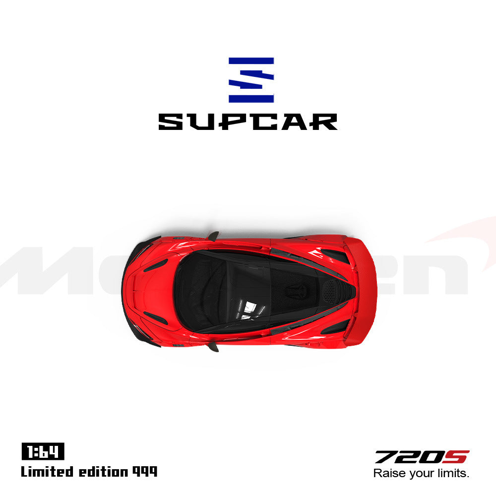 SUPCAR 1:64 McLaren 720S Diecast Model (Yellow Red & Purple) MODCOLS