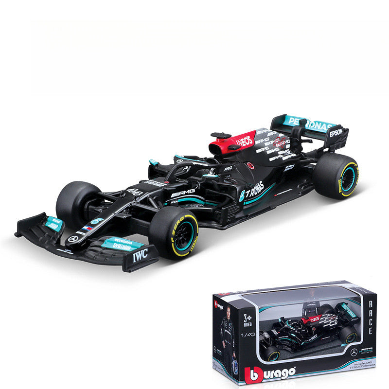 Bburago 1:43 F1 Mercedes & Red Bull Diecast Model Car MODCOLS