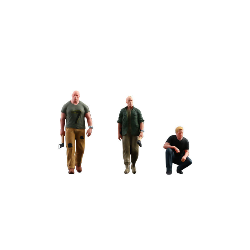 MoreArt 1:64 Fast & Furious Resin Figure Set D Collectible MODCOLS