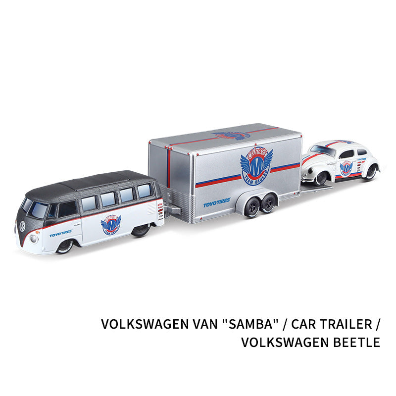 Maisto 3 in 1 Trailer Diecast Model MODCOLS
