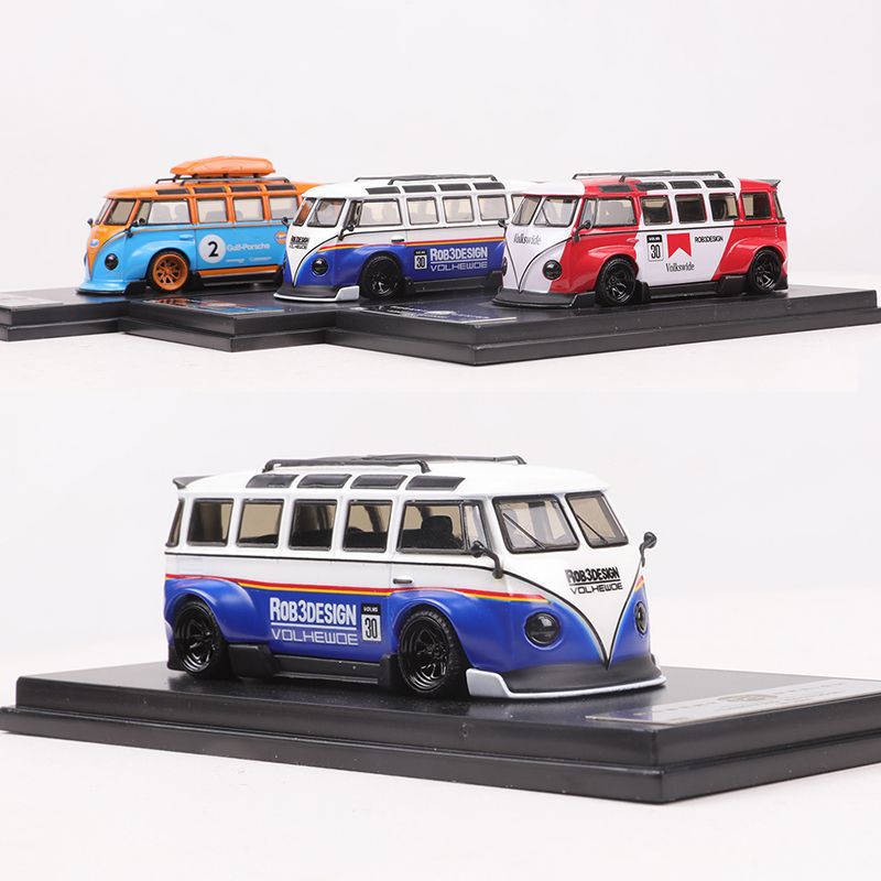 IM 1:64 Volkswagen T1 Custom Van Diecast Model MODCOLS