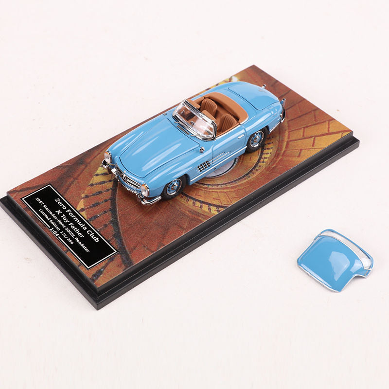 ZFC 1:64 Mercedes Benz 300SL W198 Classic Convertible Diecast Model MODCOLS
