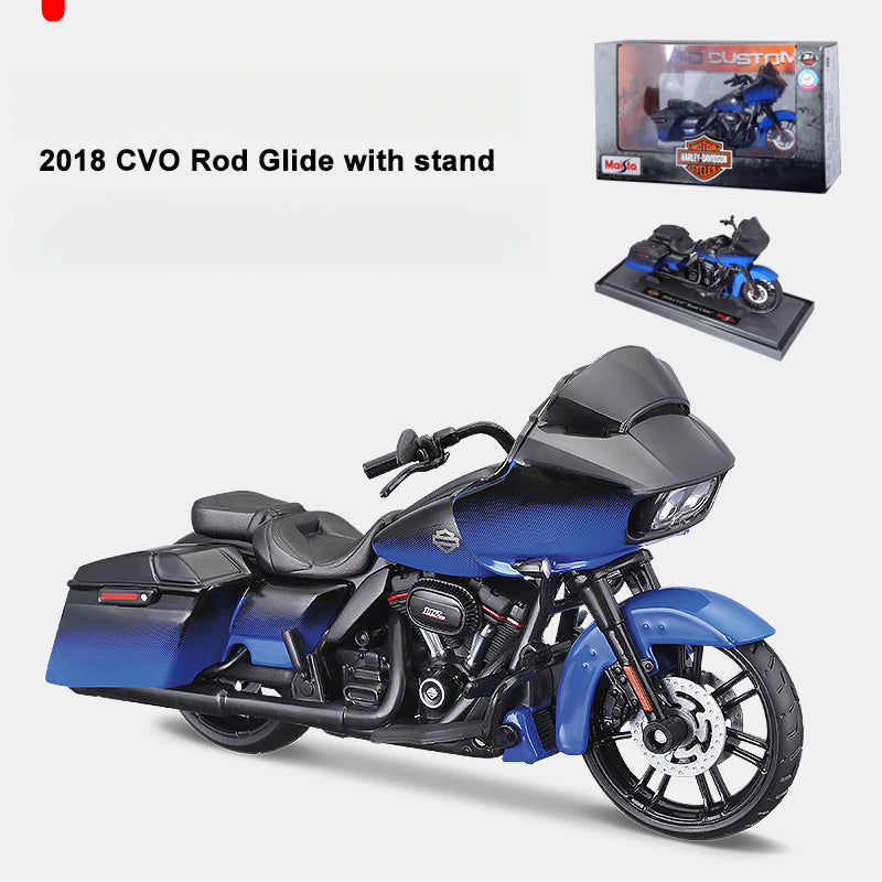 Maisto 1:18 Harley Davidson 2018 CVO Breakout Springer Die cast Motorcycle Model with Base MODCOLS