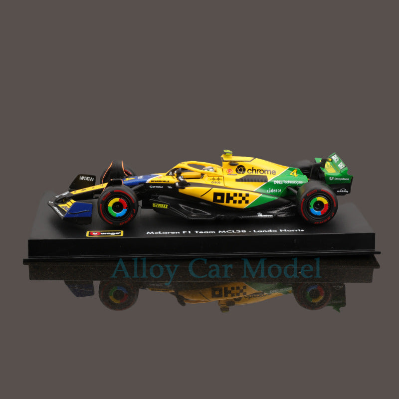 Bburago 1:43 McLaren MCL38 Monaco GP F1 Diecast Model MODCOLS