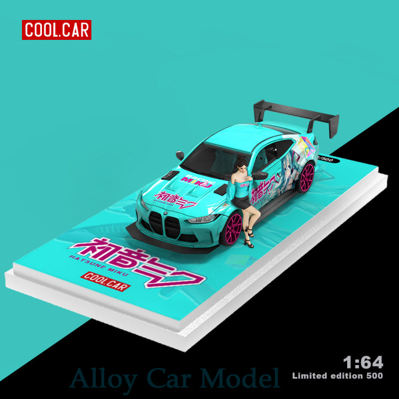 1:64 Scale M4 & H300 Transporter Hatsune Miku Diecast Model Set MODCOLS