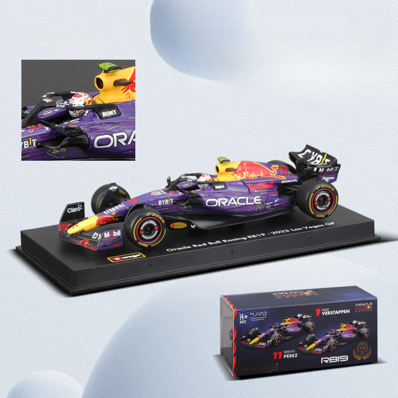 Bburago 1:43 Red Bull RB19 F1 Las Vegas 2023 Die Cast Model MODCOLS