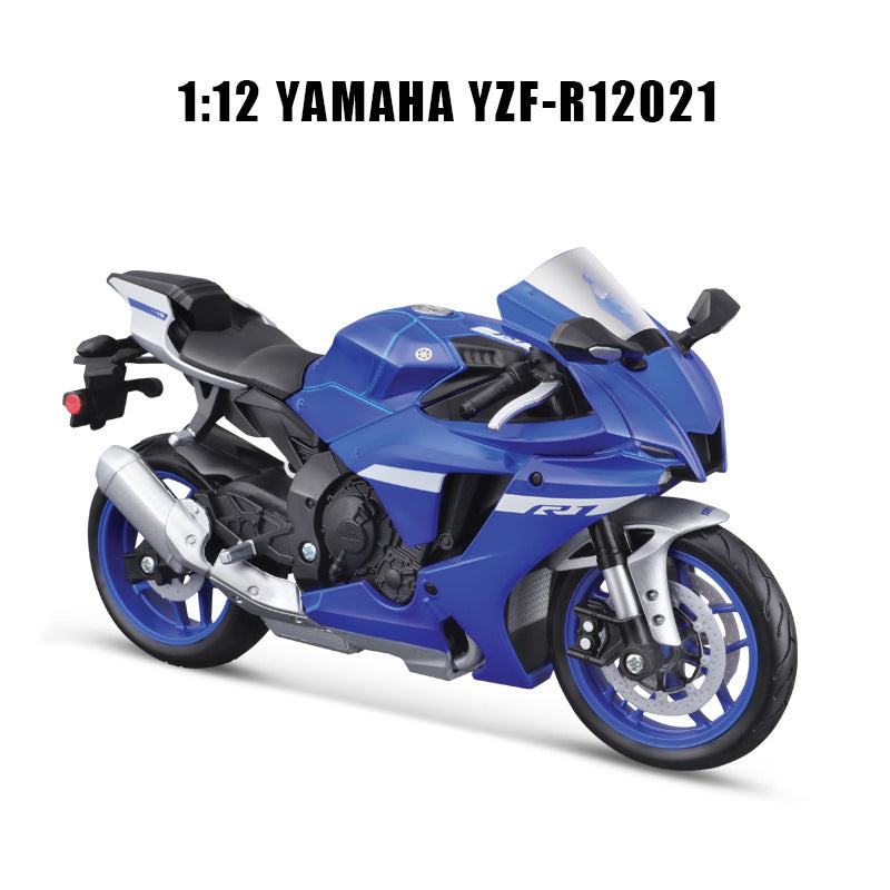 Maisto 1:12 BMW Ducati Yamaha Kawasaki H2R Die cast Motorcycle Model MODCOLS