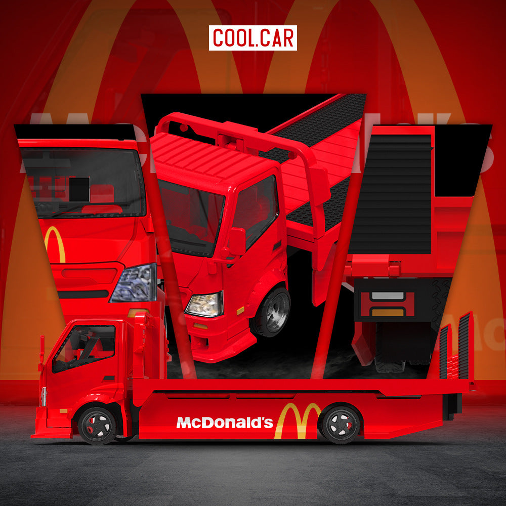 Cool Car 1:64 A90 & H300 McDonald’s Livery Diecast Model Set MODCOLS