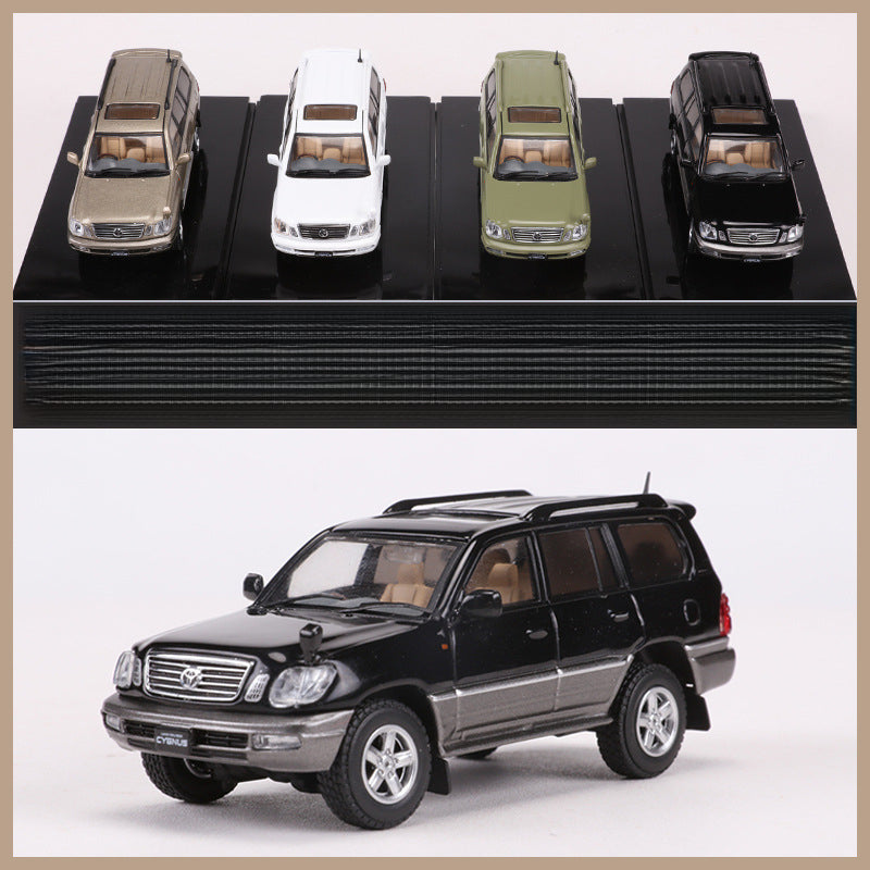 GCD 1:64 Toyota Land Cruiser ’Swan’ Edition Diecast Model MODCOLS