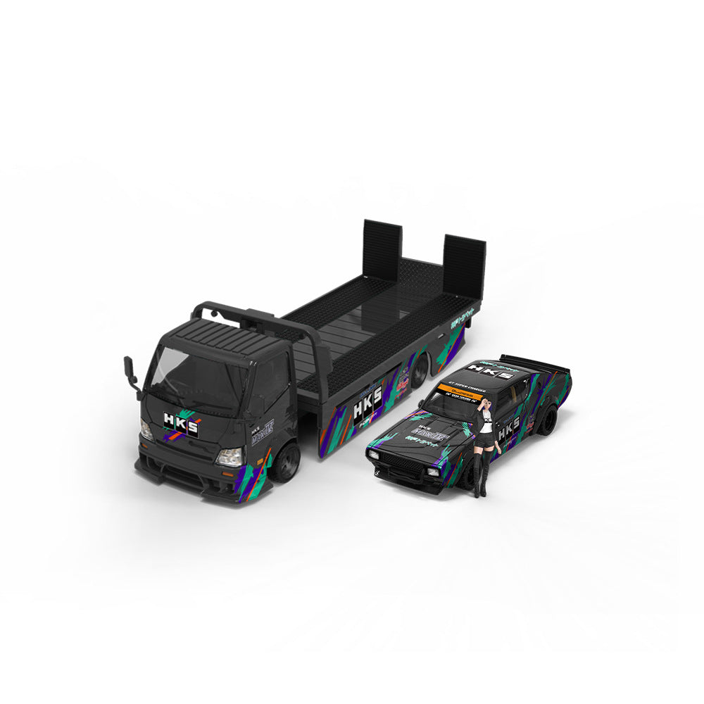 TM 1:64 HKS Livery Diecast Model Car Set MODCOLS