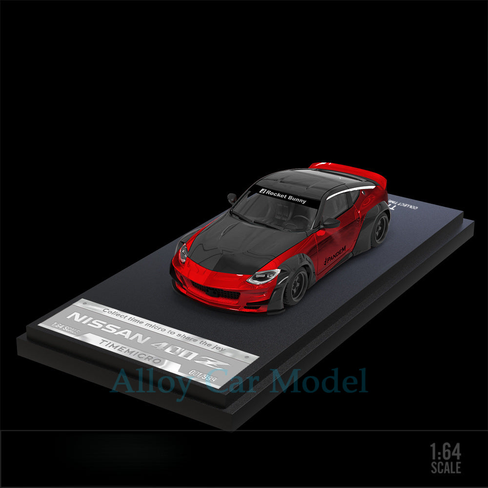 TimeMicro 1:64 Nissan 400Z Red/Black & Orange/Black Diecast Model MODCOLS