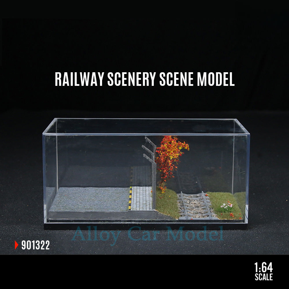 MoreArt 1:64 Railway Scenery Scene Model MODCOLS