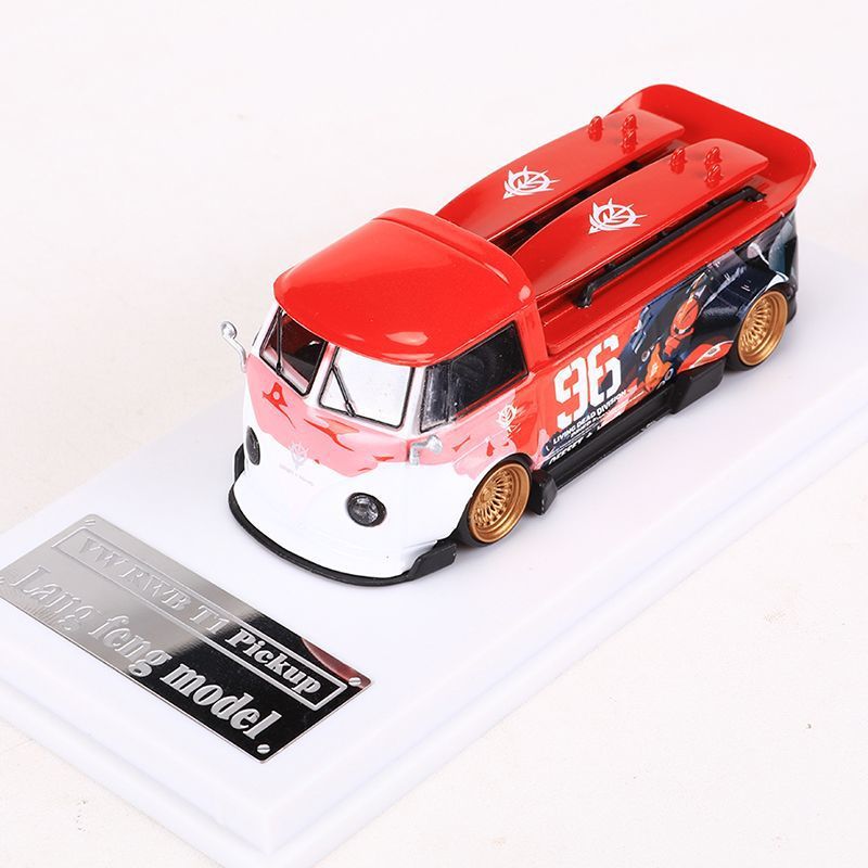 1:64 VW T1 RWB Widebody Pickup Diecast Model – Custom Bus MODCOLS