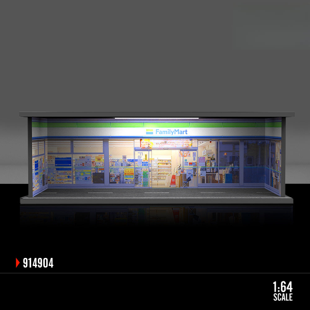 MoreArt 1:64 Simple Series Lighted Assembly Diorama Scene MODCOLS