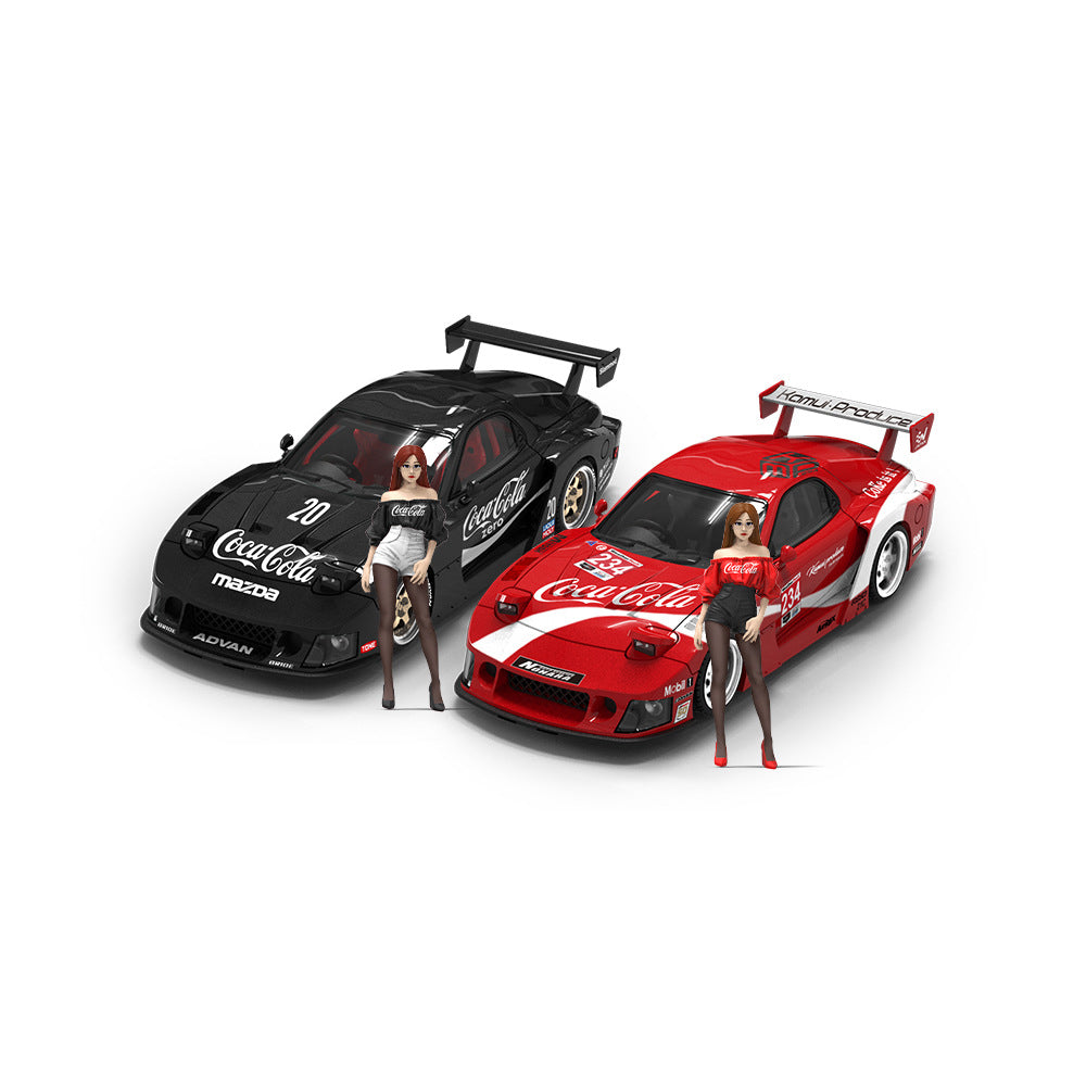 Cool Car 1:64 Cola Livery Diecast Car Model MODCOLS