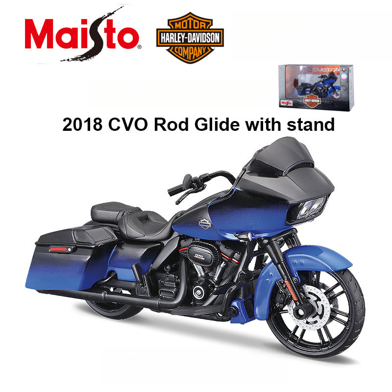 Maisto 1:18 Harley Davidson 2018 CVO Breakout Springer Die cast Motorcycle Model with Base MODCOLS