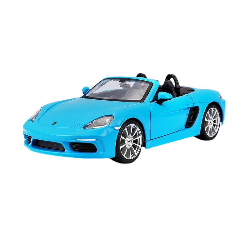 Bburago 1:24 Porsche 718 Convertible Diecast Model Car MODCOLS