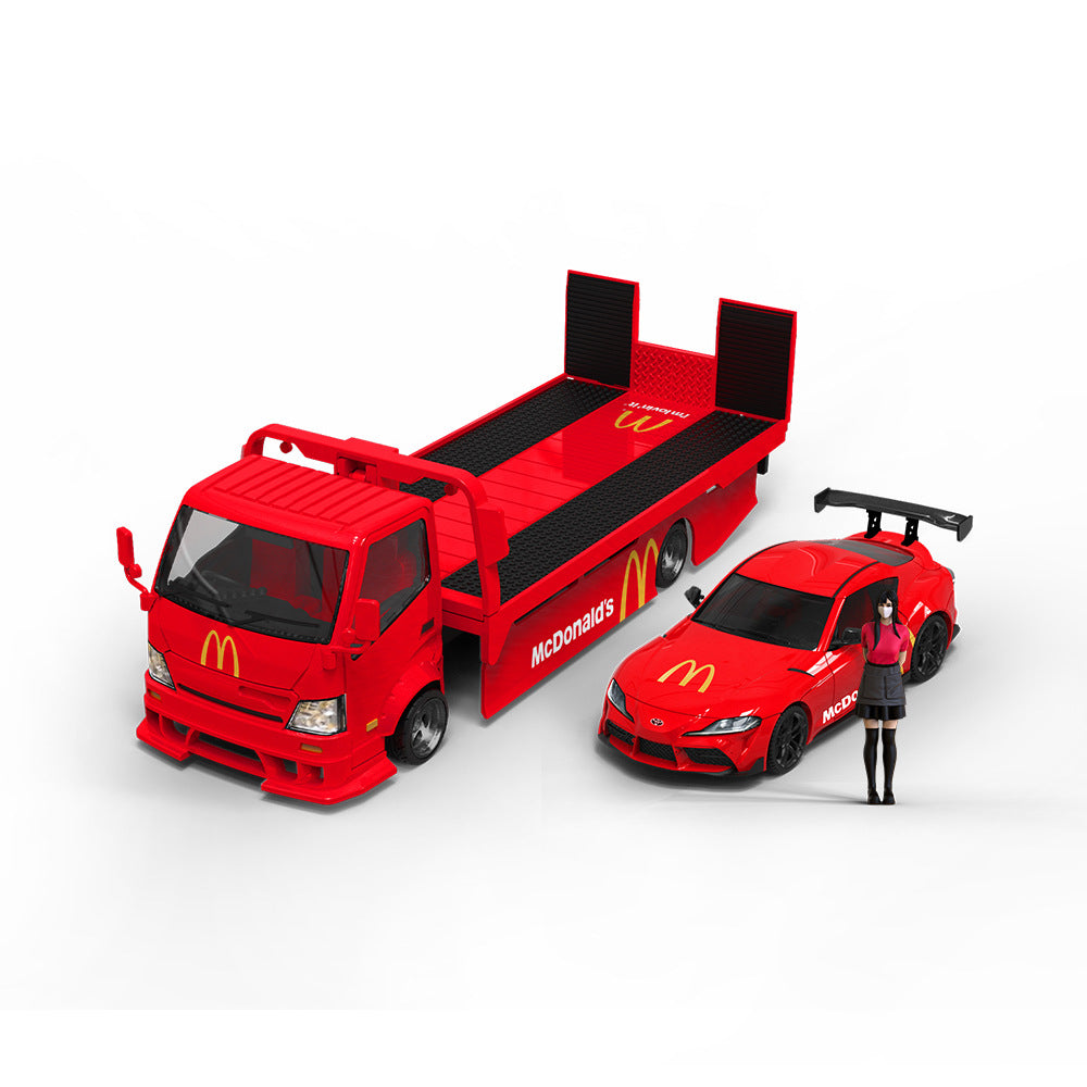 Cool Car 1:64 A90 & H300 McDonald’s Livery Diecast Model Set MODCOLS