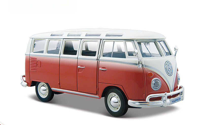 Maisto 1:24 Volkswagen Bus Diecast Model Car Collectible Classic MODCOLS