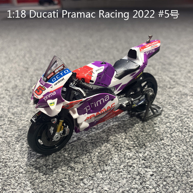 Maisto 1:18 2021 Season Ducati / Honda / Yamaha Motorcycle Diecast Model MODCOLS