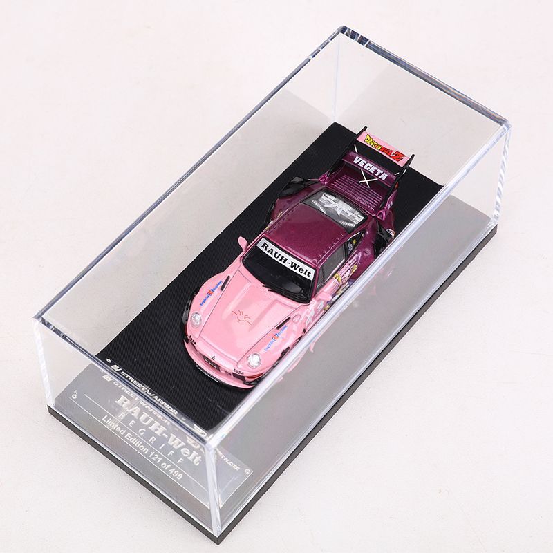 SW 1:64 Porsche RWB 993 Widebody Diecast Model with Anime Livery MODCOLS