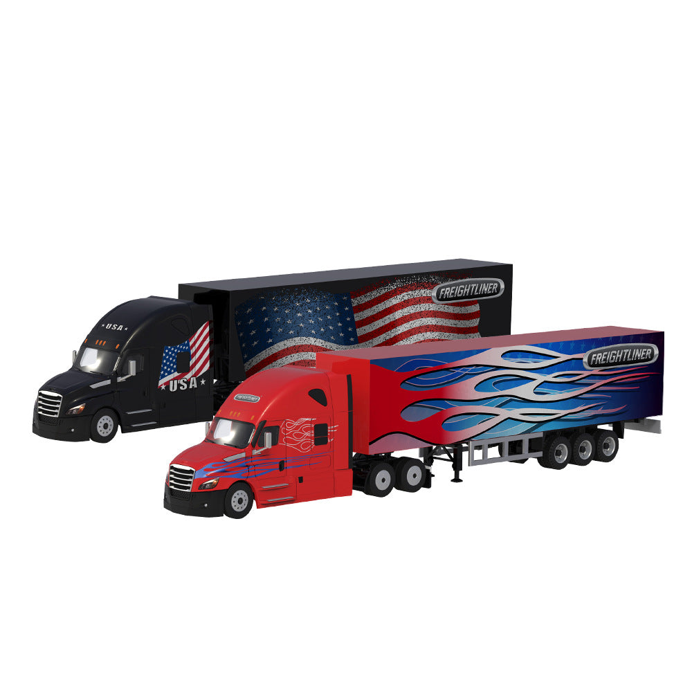 TimeMicro * Perka 1:64 Freightliner Container Truck Diecast Model MODCOLS